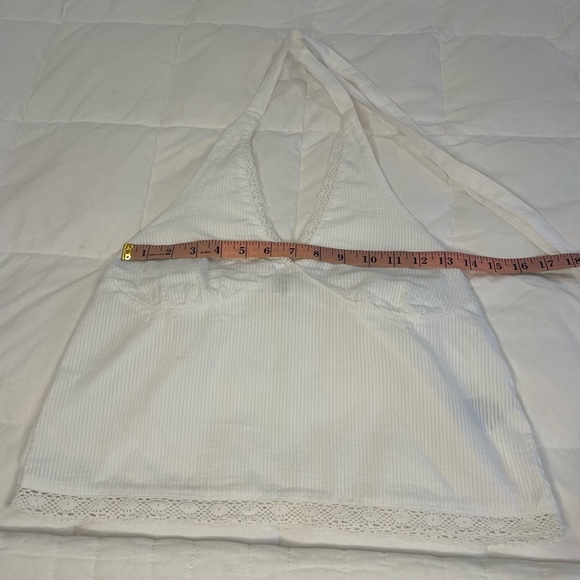 Cotton On Halter Top Size 4 White - Picture 5 of 9